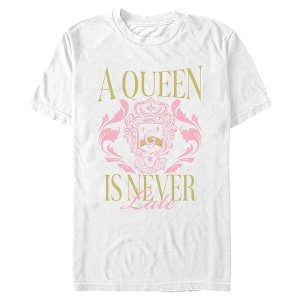 The Princess Diaries Mens A Queen Is Never Late Short Sleeve T