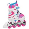 Roller Derby ION 7.2 Girl's Adjustable Inline Skate - White/Mint/Pink - image 2 of 4