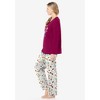 Dreams & Co. Long Sleeve Knit PJ Set - 4 of 4