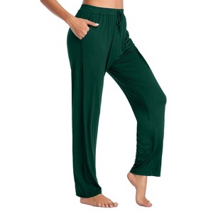 Galaxy by Harvic Women's Loose Fit Classic Lounge Pants - 1 of 4
