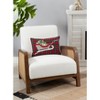 Saro Lifestyle Poly-Filled Throw Pillow With Plaid Sleigh Design - 3 of 3