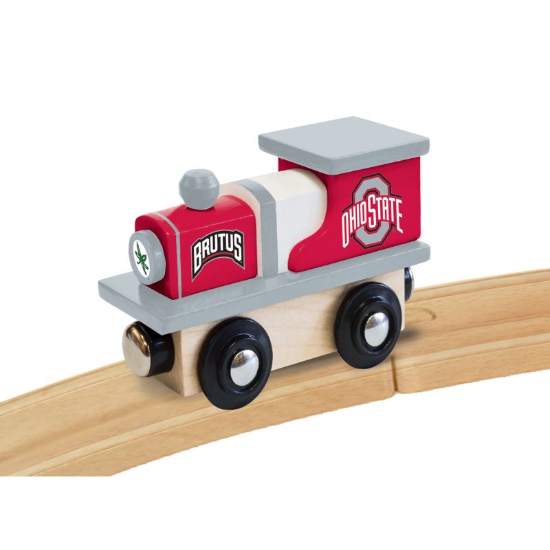 MasterPieces Officially Licensed NCAA Ohio State Buckeyes Wooden Toy Train Engine For Kids, 5 of 6