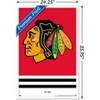 Trends International NHL Chicago Blackhawks - Logo 21 Framed Wall Poster Prints - 3 of 4