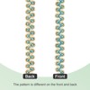 Unique Bargains Polyester Woven Lace Gold Edge Trim Lace Ribbon 1 Pc - 2 of 4