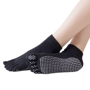 Solid Color Toe Socks from the Sock Panda (Women's Sizes, Adult Medium) - 1 of 3