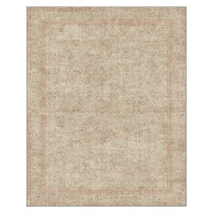 Abynow Floral Medallion Persian Indoor Area Rug - 1 of 4