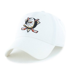 NHL Anaheim Ducks White Clean Up Hat - 1 of 2