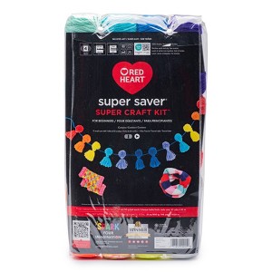 Red Heart Super Saver Super Yarn Kit-Brights - 1 of 4