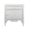 Christopher Knight Home Nolia Vintage Wooden Nightstand with Door and Drawer - 2 of 4
