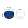 Unique Bargains Regular Mouth Plastic Mason Jar Lids with Silicone Sealing Ring 10 Pcs - 3 of 4