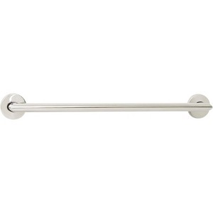 Seachrome Coronado Designer Oval Bathroom Shower Grab Bar with Mitered Corners - 1 of 1