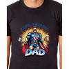Papa-Triotic Dad Men's Patriotic Superhero 4th of July T-Shirt - 4 of 4
