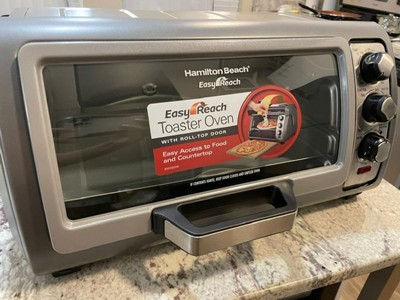 Easy Reach Black Toaster Oven w/ Roll-Top Door by Hamilton Beach at Fleet  Farm