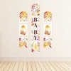Big Dot of Happiness Fall Foliage Baby - Hanging Vertical Paper Door Banners - Autumn Leaves Baby Shower Wall Decoration Kit - Indoor Door Decor - 3 of 4