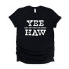 Simply Sage Market Yee Haw Stress Short Sleeve Tee - XS - Black - 2 of 4