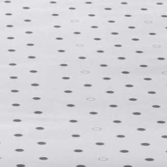 black/white polka dots