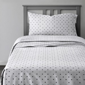 Kids 4 Piece Bed Sheet Set - Cute & Cozy Wrinkle-Resistant with Vibrant Designs - CGK Linens. - 1 of 4
