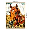 Amanti Art Horse and Daisies by Justyna Jaszke Framed Canvas Wall Art - 3 of 4