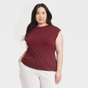 Women's Extended Short Sleeve T-Shirt - A New Day™ - 1 of 3