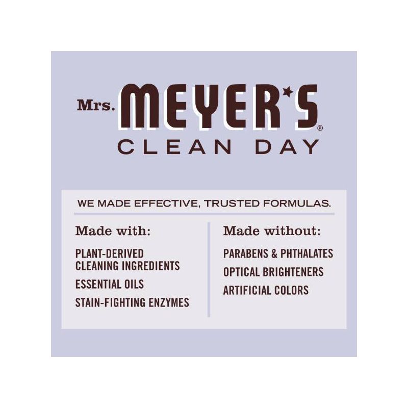 Mrs. Meyer's Clean Day Lavender Laundry Detergent - 64 fl oz, 5 of 9