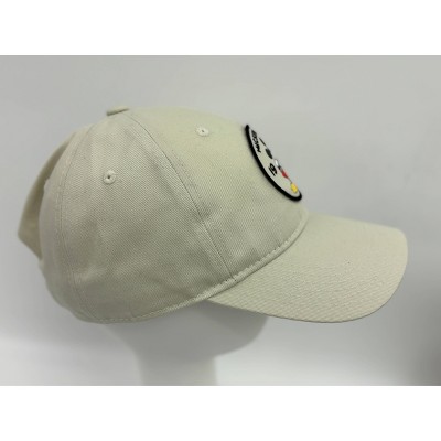 Men&#39;s Solid Cotton Mickey Mouse Baseball Hat - Tan_2