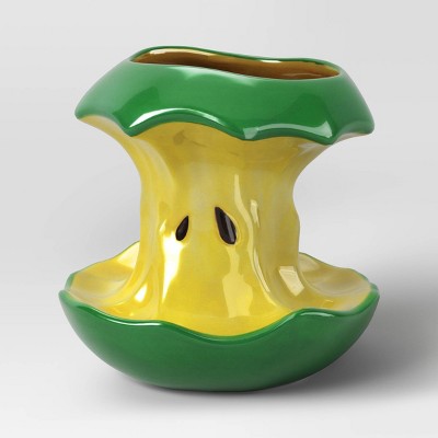 10% Recycled Ceramic Apple Vessel Green - Room Essentials™