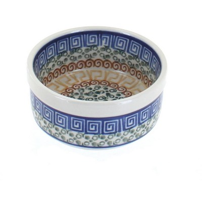 Blue Rose Polish Pottery Athena Small Ramekin