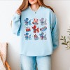 Simply Sage Market Patriotic Balloon Animal Chart Sweatshirt - 2 of 4