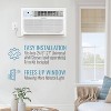 Keystone 12000 BTU 115V Through-The-Wall Air Conditioner with Follow Me LCD Remote Control: 3 Speeds, 500-800 sq. ft. Coverage, UL Listed - 4 of 4