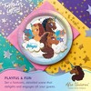 Treasures Gifted Afro Unicorn Dinner Plates 9in - Disposable Paper Plates - Afro Unicorn Birthday Party Supplies - 4 of 4