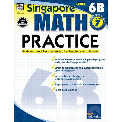 Math Practice, Grade 7 - (Singapore Math Practice) (Paperback)