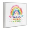 Stupell Industries Kind Brave Smart Rainbow, 20" x 16" - 3 of 4