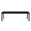 Vynxaria Large Rectangle Dining Table, Modern Kitchen Dinner Table for Family Gatherings, Dining Room Furniture - 2 of 4