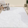 COZONY Washable Modern Abstract Area Rug with Non-Slip Backing - 2 of 4