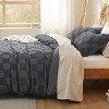 3 Pieces Boho Duvet Cover Set for All Seasons Soft Shabby Chic Embroidery Boho Bedding - 3 of 4