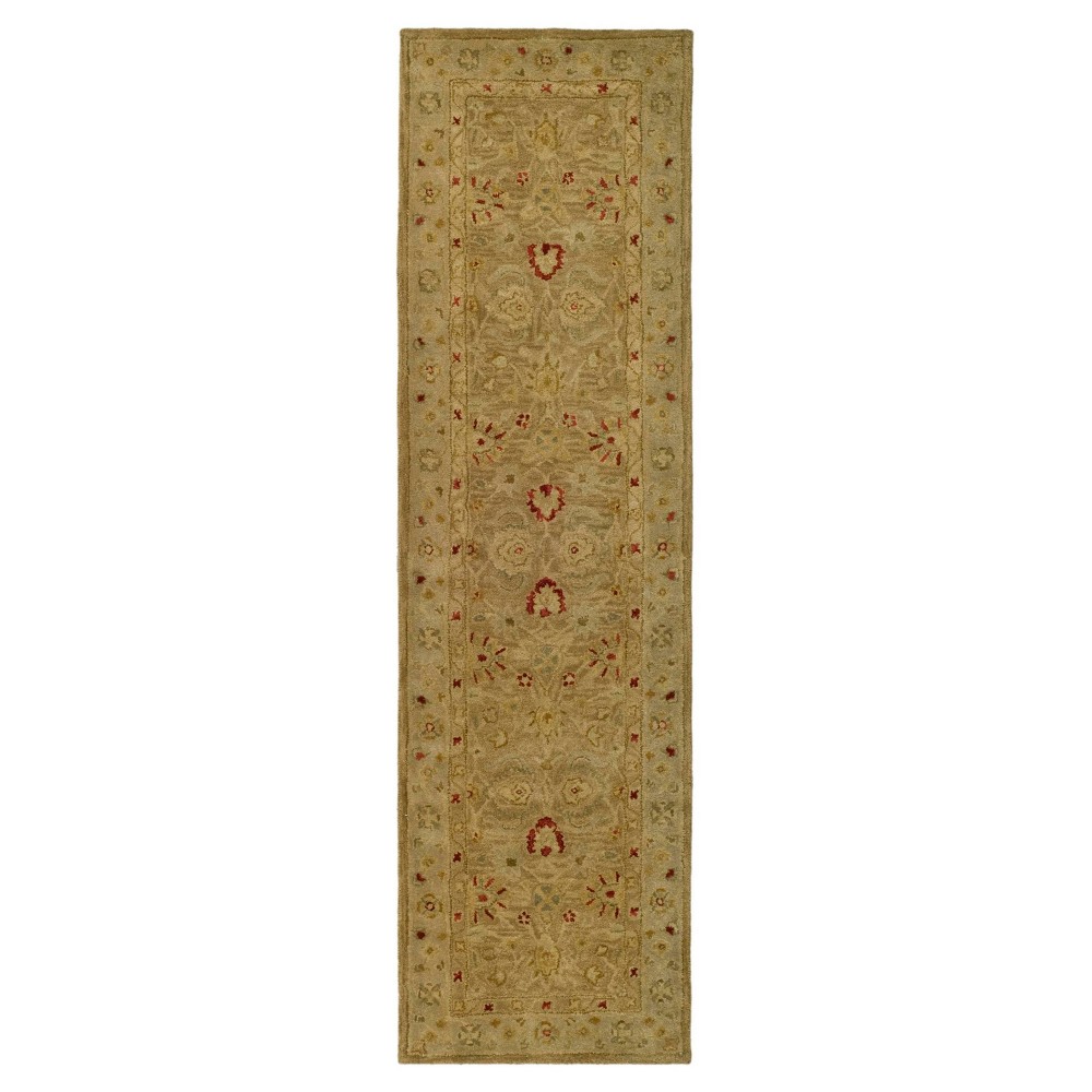 2'2inx12' Runner Georgeta Tufted Brown/Beige - Safavieh