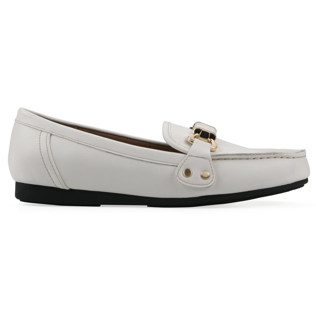 Женские туфли White Mountain Women's Wayside Loafer, White Smooth, 10 — фото 8