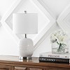 Tucana Table Lamp W/ USB Port - 19 Inch Height - TBL4099 - White - Safavieh - 2 of 4