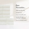 Lush Décor Queen 6pc Verona Solid Sheet Set White - 2 of 4