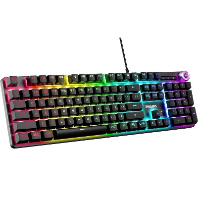 Philips Mechanical Keyboard - Ergonomic Design, Rgb Backlighting ...