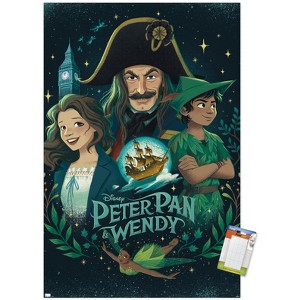 Trends International Disney Peter Pan & Wendy - Collage Unframed Wall Poster Prints - 1 of 4