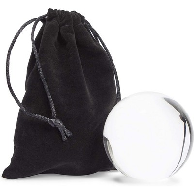 Okuna Outpost 2 Pack Clear Acrylic Juggling Balls and Velvet Bag for Beginners