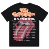 Rolling Stones Ladies Fashion Shirt - Ladies Classic Rolling Stones Clothing - Mick Jagger, Keith Richards, Charlie Watts Tee (Black, Medium) - 2 of 4