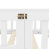 Okak Solid Pine Floor Bed Twin/Full/Queen Size,Montessori Low-Profile Bed Frame with Safety Rails, Modern Kids Bed for Bedroom & Nursery - 4 of 4