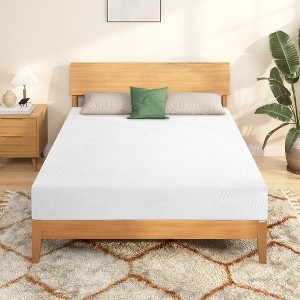 CSBDHome 10 Inch Memory Foam Mattress, Bed in a Box CertiPUR-US Certified & Fiberglass Free, Cover Washable - 1 of 4