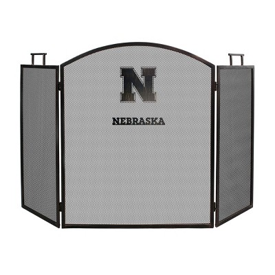 NCAA University Of Nebraska Fireplace Screen