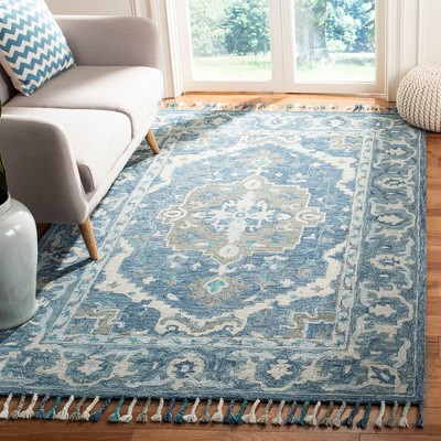 Hand-Tufted Aspen Chic 4' x 6' Gray Wool Area Rug