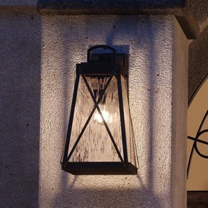 Urban Ambiance Luxury English Country Outdoor Wall Light,  19-1/4"H x 10-1/2"W,  Olde Bronze Finish, UHP1054 - 1 of 4