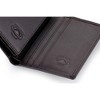 Leather Trifold RFID Wallet For Men With Flip Out ID Holder (Coffee) - 2 of 4