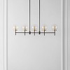 Mylah 5 Light 44.5" Pendant - PND4207 - Oil Rub Bronze/Brass - Safavieh - 3 of 4